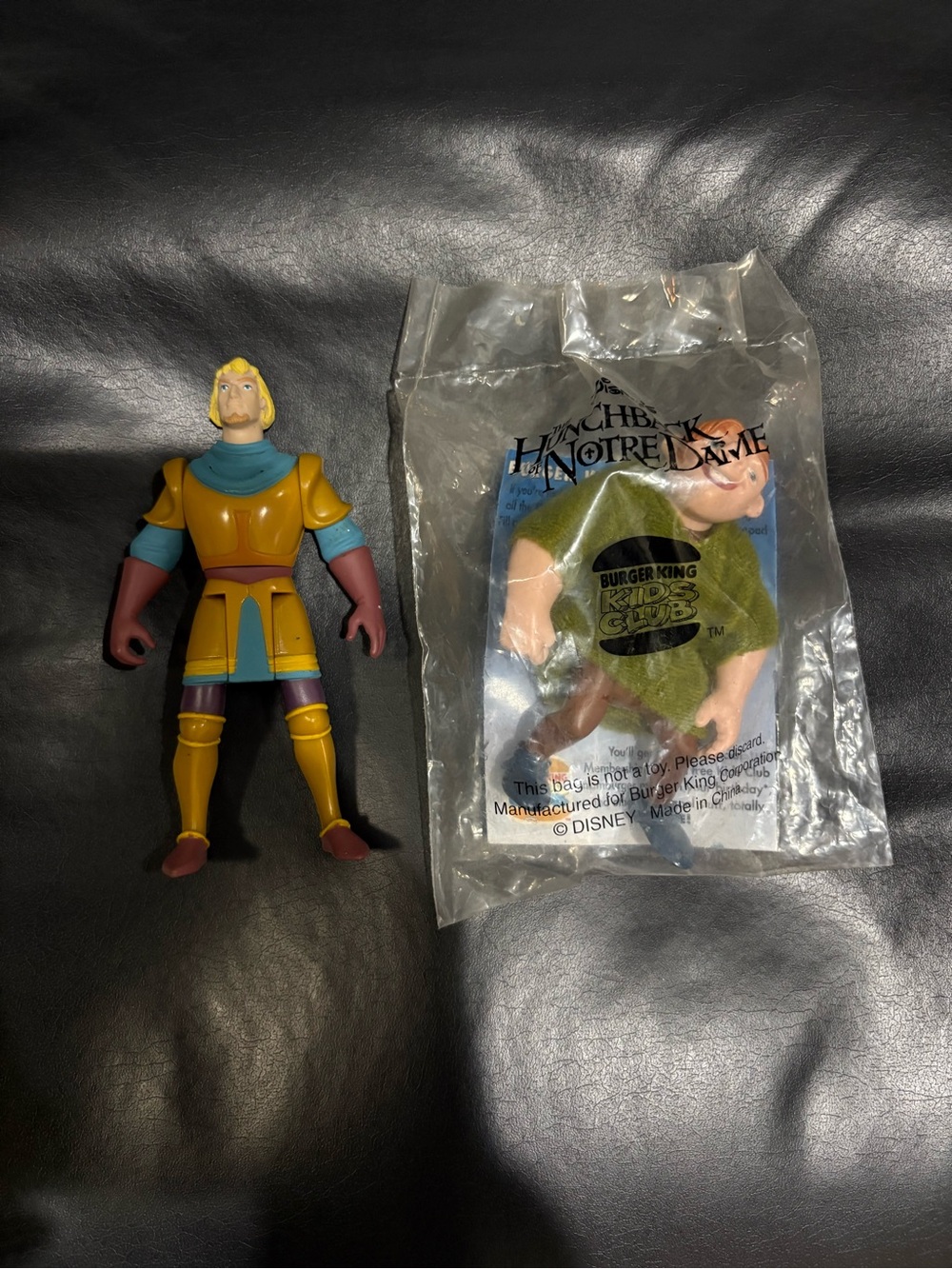 Vintage 1996 Burger King Disney Hunchback of Notre Dame Sealed And Capt. Phoebus